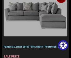 Grey Corner Sofa