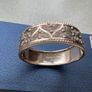 Vintage German Muster u. Schloss Hinged braclet Image 4