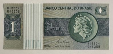 Brasil 1 Cruzeiro 1980 Banknote