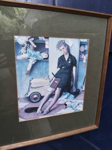 Norman Rockwell Framed Print