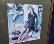 Norman Rockwell Framed Print