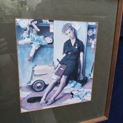 Norman Rockwell Framed Print