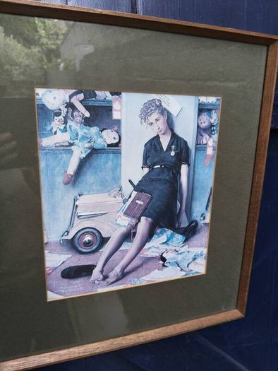 Norman Rockwell Framed Print