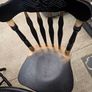 round table + 4 chairs upcycled Image 6
