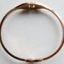 Cross in Heart Bangle Bracelet Image 6