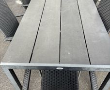Jysk jutlandia large table and 6 chairs
