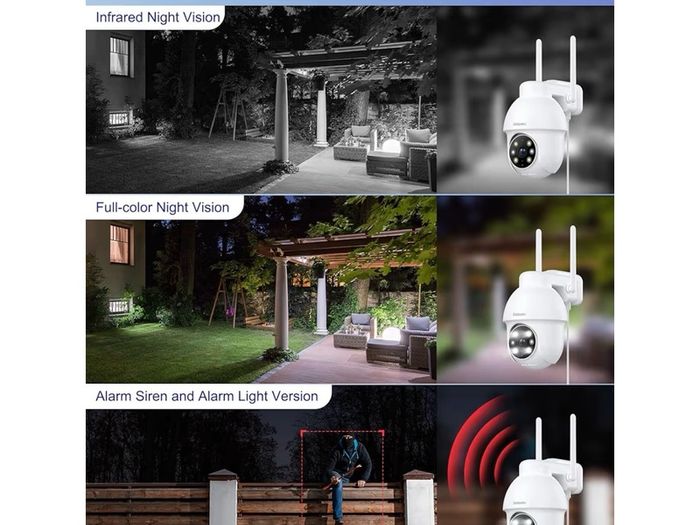 Security Camera - 2K Outdoor & Waterproof