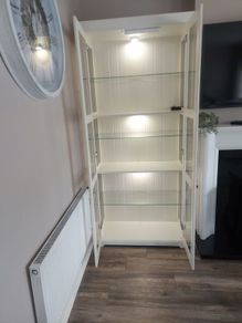 2 shelving units