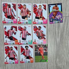 Southampton FC match attax cards