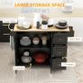 Kitchen Island with Drop Leaf Image 3