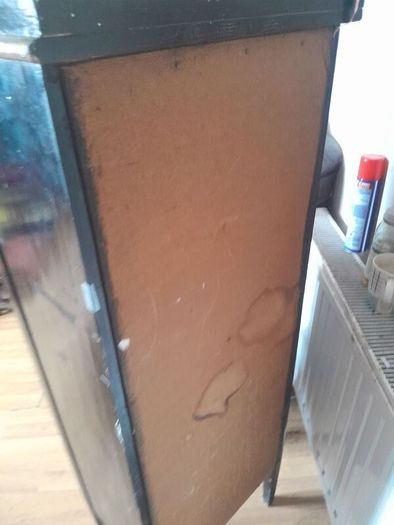 old wooden cabinet