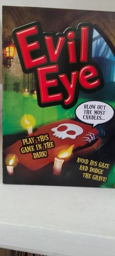 Evil Eye awesome interactive board game kids batteries included