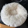 Grey, four-step plush pet staircase and small dog bed Image 10