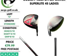 Cobra F-Max Offset Driver / 12 Degree / Superlite 45 Ladies