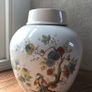 Tea Caddy - Vintage Ceramic Tea Caddy, Ginger Jar Image 3