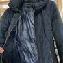 Guess Marciano navy jacket with gathered waist detail New Image 6