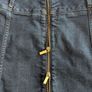 Karen Millen two zippers denim skirt Image 4