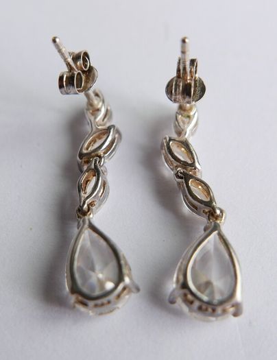 Sterling Silver 925 Drop & Dangle Earrings 4g