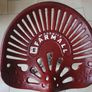 tractor seat high stool red Image 4