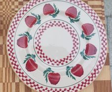 Nicholas Mosse Apple Pattern Side Plate, 7.5 Inch Diameter, Excellent Condition
