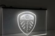 leeds football club MOT wall lifht