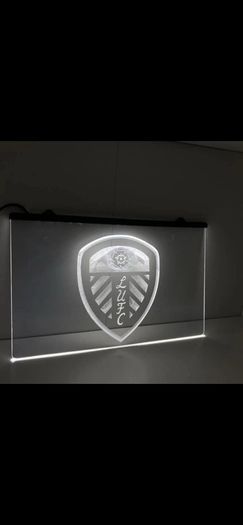 leeds football club MOT wall lifht