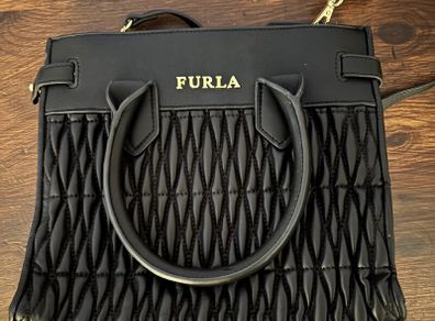 Black Leather Handbag Good Condition