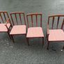 Mid-Century Teak Younger Dining Chairs, Set of 4 (c.1970) Image 4