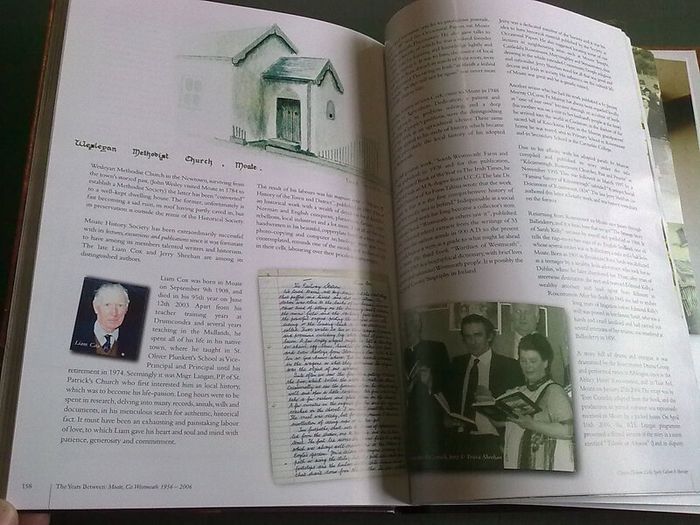 The years between Moate Co. Westmeath 1956-2006 Ireland Irish By Vera Hughes