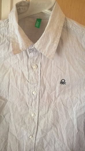 Boys Benetton shirt 7-8 years