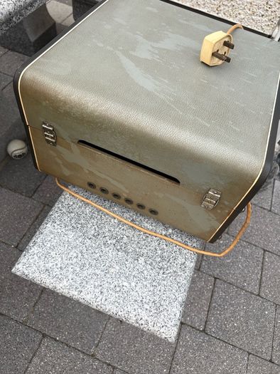 vintage record player