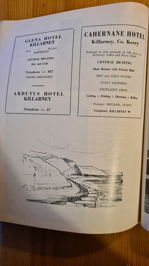 1966 See Ireland Adevrtising Tourist Book. The Scenic, Cultural And History. First Edition. Large Volume Book In Very Good Condition.