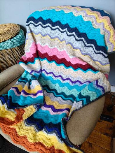 Vintage Crochet Blanket