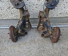 Ford fiesta brake drum and hubs 2006