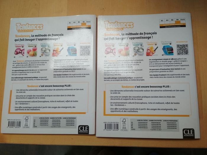 French learning two books level B2