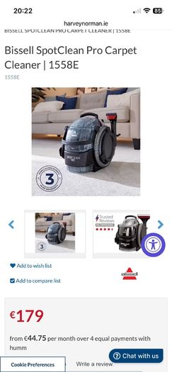 Bissell pro spot cleaner