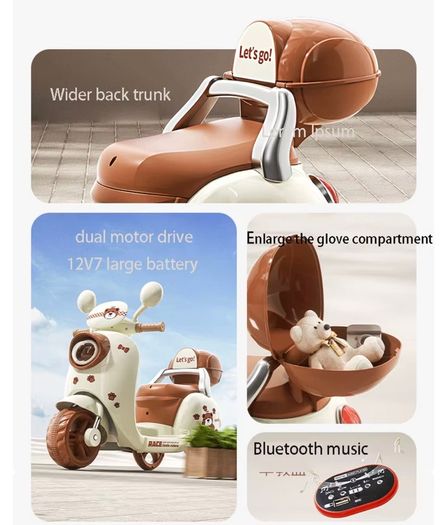 Little Kitten Scooter for Kids