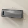 2000W Ceramic Electric Heater with Fan, Adjustable Thermostat, Wall Mounted - Grey Image 2