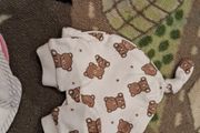 newborn bibs and hats and mittens