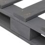 Pallet Bed Frame Grey Solid Pine Wood 6FT Super King Image 5