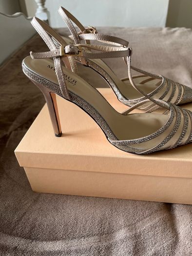 High heeled sandals