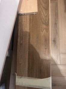 Wooden floor boards