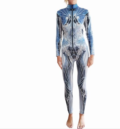 BADINKA Mirror-Effect Full Bodysuit