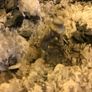 Vintage Hand-made mining pewter figures on pyrite Image 10