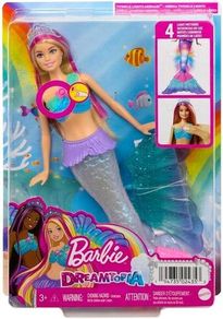 New: Barbie Dreamtopia Twinkle Lights Mermaid doll