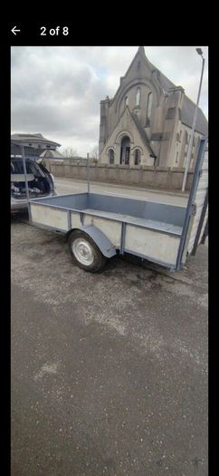 heavy duty single axel trailer