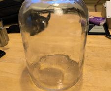 demijohn with cork
