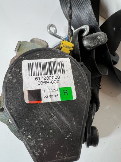 2015 Ford Focus 5 Door Left Front Passenger Seat Belt 625652200 Bm51-61295-aew A1l2b14s