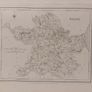 Meath 1837 Antique Map Including Baronies Image 2