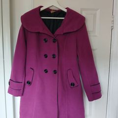Winter purple coat size L